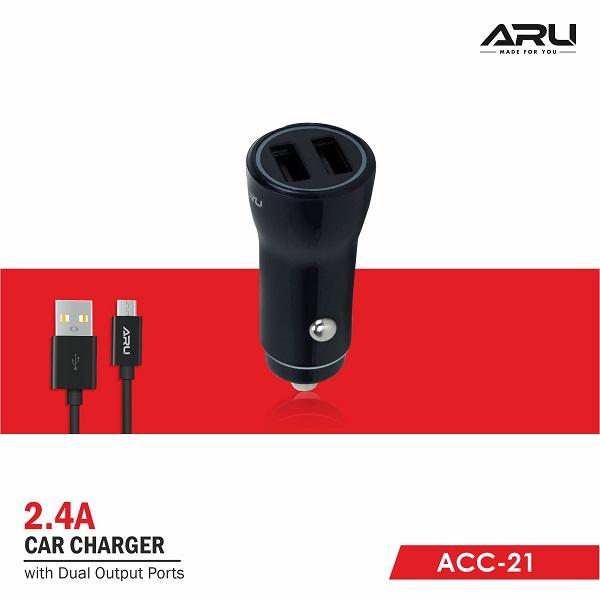 ACC - 21 ARU Car Charger  ARU India reseller products reselling
